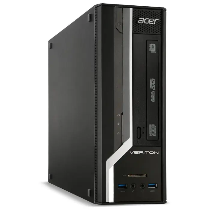 Acer Veriton X2631G SFF, Intel Core I3-4160 3.60 Ghz, 8 Gb Ram, 128/256 GB Disco SSD, DVD, Windows 10 Professional - 1