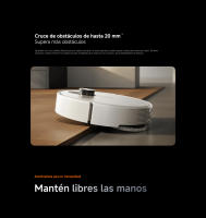 Official | Xiaomi Robot Vacuum 5 Pro, Asistente con AI, Radar Retráctil Inteligente dToF, Diseño de Doble Extensión - details 7