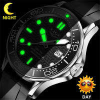 Reloj De Pulsera Deportivo De Lujo Para Hombre LIGE Resistente Al Agua Con Fecha Y Manos Luminosas Correa De Silicona Cuarzo - details 4