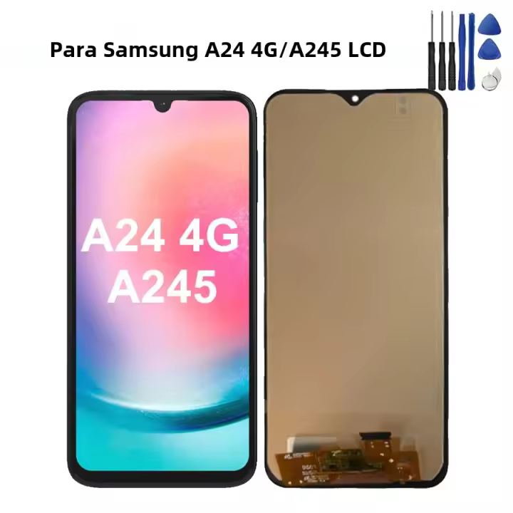 OLED Pantalla LCD Para Samsung A24 4G Pantalla A245 A245F A245M A245N Asamblea De Digitizador Táctil Compatible Con Samsung Galaxy A24 4G - 1