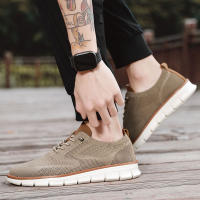 Zapatillas Deportivas Casuales Para Hombre YRZL Antideslizantes Transpirables Con Diseño De Bloque De Colores Suela De Goma Resistente Al Desgaste - details 10