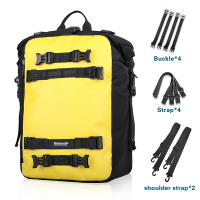Bolsa Trasera De Motocicleta Impermeable De 30L 20L 10L Con Bolsa Interior Almacenamiento De Sillín Estuche De Motocicleta Equipaje - details 30