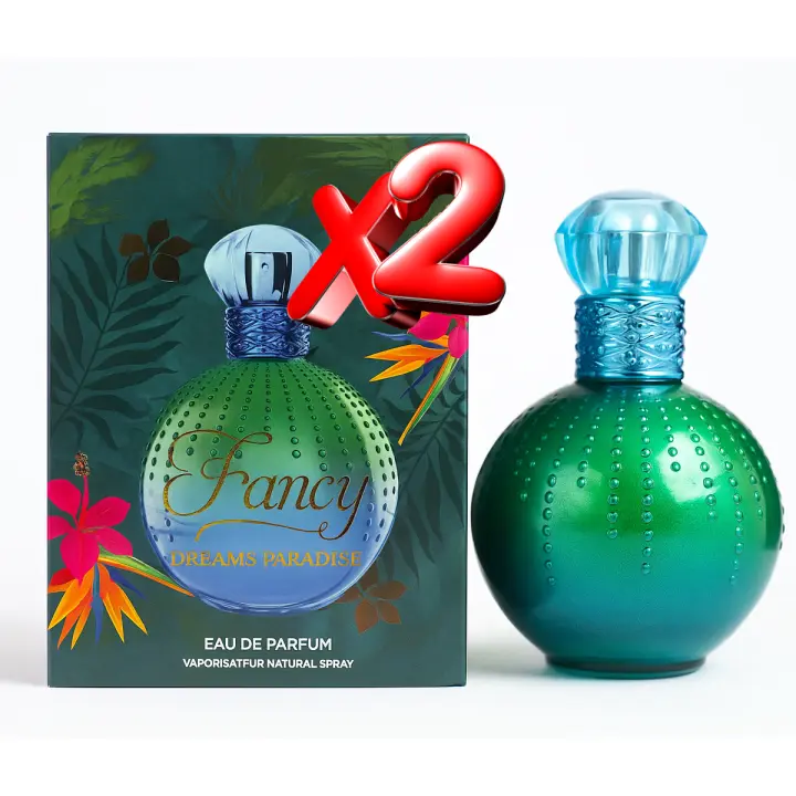 2 Unidades FANCY DREAMS PARADISE Eau de parfum pour femme 100ml Montage Brands Fragancia inspirada en otros perfumes Perfume Mujer - 1