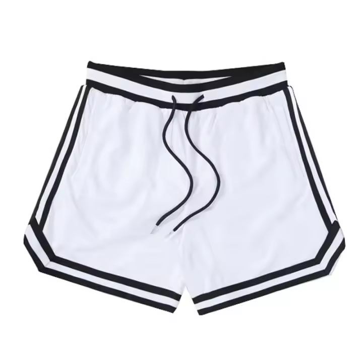 Shorts Deportivos Para Hombre Doble Capa Malla Secado Rápido Entrenamiento Verano Fitness Casual Transpirable Shorts - 1