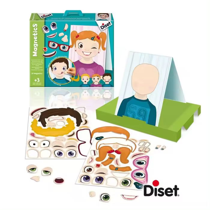 DISET JUEGO EDUCATIVO MAGNETICS EXPRESIONES MAGNETICS 47x91x26 Cms. - 1