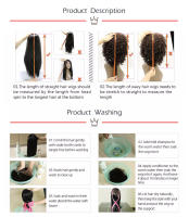 Pelucas Sintéticas De Pelo Ombre Marrón Y Rubio Para Mujeres BCHR Corta Pixie Cut Peluca Mixta De Uso Diario Tamaño Promedio Densidad 150% - details 28