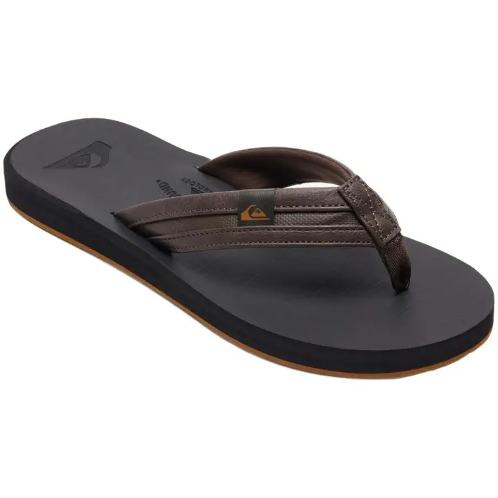 Chanclas Quiksilver Carver Squish para hombre en color marron - 1