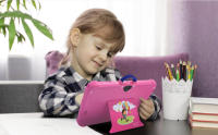 Tableta Para Niños Con Patrón De Dibujos Animados 7 Pulgadas Cuatro Núcleos 4GB RAM 64GB ROM Android Juegos De Aprendizaje Educativos Regalos Para Niños - details 9