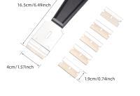 Cuchillo De Talla En Cuero QJH Con Hoja De Acero Y 5 Hojas Intercambiables Herramienta De Artesanía Para DIY Y Trimmings - details 9