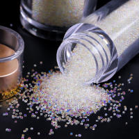 3D Art De Uñas Con Cristales Y Brillo DIY Microesferas Mezcladas Para Decoración De Uñas Ornamentos De Vidrio De Tamaño Pequeño - details 2