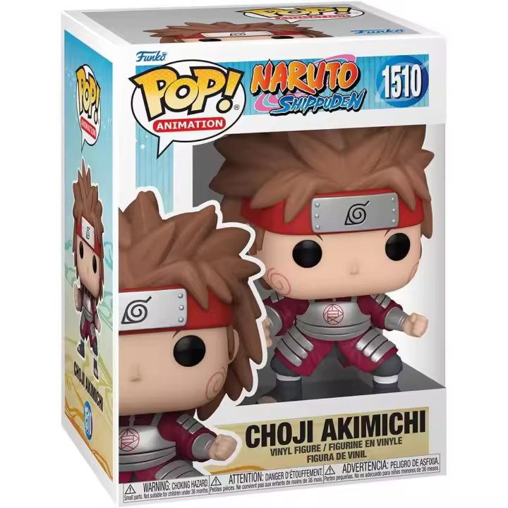 Funko Pop! Animation: Naruto - Choji Chōji Akimichi 1510 - Figura de Vinilo Coleccionable - Idea de Regalo- Mercancia Oficial - Juguetes para Niños y Adultos - Anime Fans - Muñeco para Coleccionistas - 1