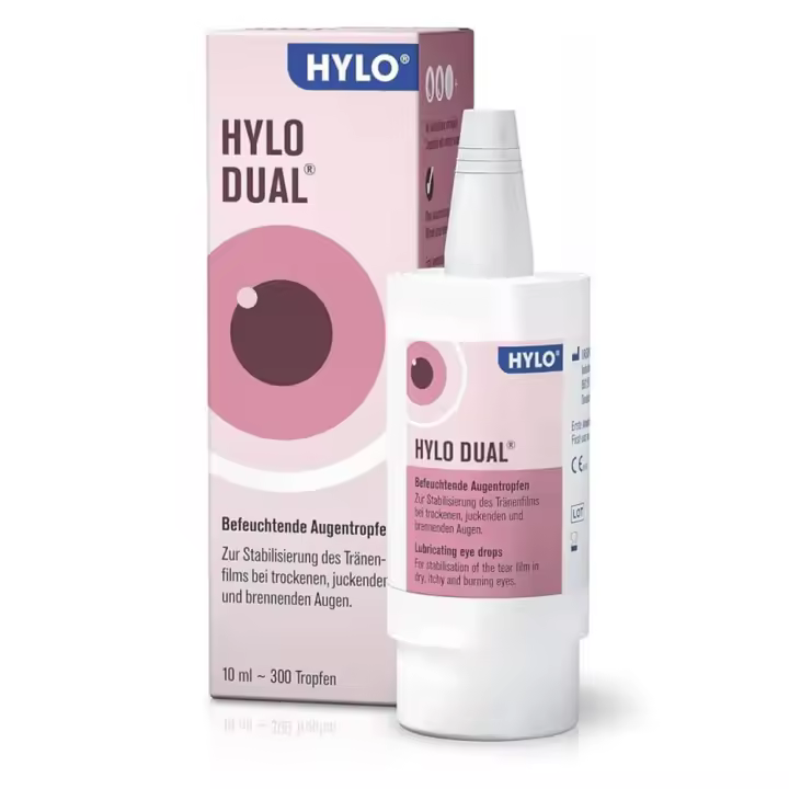 FOHYLOY Hylo-Dual Colirio 10 Ml para Alergia y Sequedad Ocular - 1