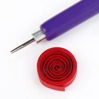Kit De Herramientas Para Encogido De Papel Paper Quilling Con Pluma De Acero Inoxidable Y Plástico Para Artesanía DIY Proyectos De Tarjetas - details 34