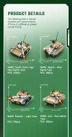 SEMBO 1094pcs Modelo De Robot Transformable De Tanque Juguetes Para Niños Bloques De Construcción MOC Vehículo Militar Mecha Bricks Regalos Para Niños - details 5