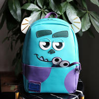 Mochila Loungefly Disney Monster Sullivan Mini PU De Cuero Para Hombre Y Mujer Bolsa De Moda Para Outdoor Y Escuela Regalo De Cumpleaños - details 1