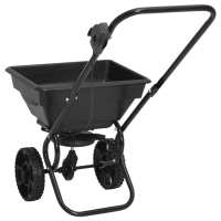 vidaXL Carrito de mano esparcidor de sal PVC y acero 92x46x70 cm 15 L - details 3