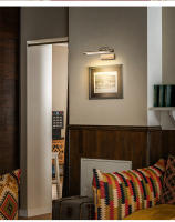 Lámpara De Pared LED Para Baño Negro Cobre AC85-265V Luz Moderna Aplicación En Iluminación De Paredes 8W Soporte De Pared - details 3