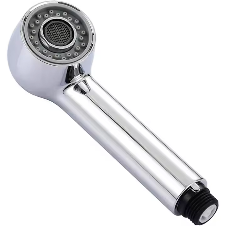 Grifo de cocina Para Ducha de mano, cabecal de Ducha de 2 Chorros, Ducha de mano de repuesto para mezcla de Cocina, cromado - 1