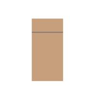 Servilleta Bio Desechable (40 x 33 cm - Marrón eco - 65 Uds) - details 2