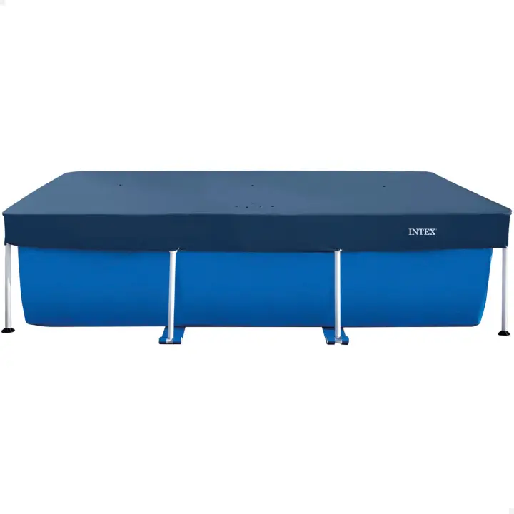 Intex 55252 - Cobertor piscina rectangular Prisma/small frame 260 x 160cm, Color Azul - Piscina NO incluida-. - 1