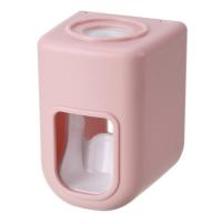 Nuevo Dispensador De Pasta De Dientes Automático Impermeable Soporte De Pared Herramientas De Baño Accesorios Organizador De Pasta De Dientes - details 6