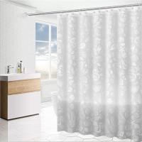 Cortinas de ducha, cortina para baño, cortinas de tela impermeable gruesa, impermeable y a prueba de moho tela baño Curtain-180x200 cm (Seashell) - details 3