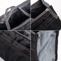 Bolso De Maquillaje Para Mujer Organizador De Viaje Nylon Grande Plegable Con Múltiples Bolsillos Estuche De Cosméticos Rectangular - details 5