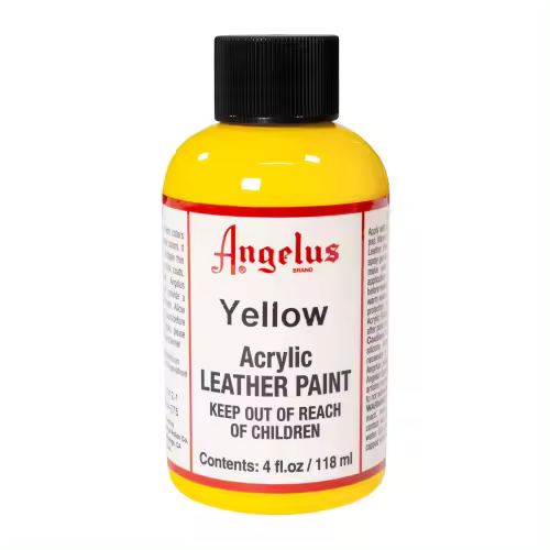 Angelus PINTURA CUERO Y POLIPIEL ANGELUS YELLOW 118 ML - 1