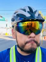 Casco De Ciclismo Ultraligero Wildside Con Señal Trasera Y Visera Removible Para Bicicleta De Montaña Y Carretera Seguridad Adultos Hombres - details 6