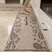 Vikama Alfombra De Cocina Impermeable Y Anti-Derrame De Velours Cristal Durable Y Resistente Al Polvo Con Patas Antideslizantes Para Sala De Estar Y Baño Fácil De Limpiar Máquina/Hand Wash - details 7