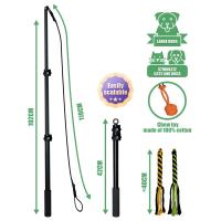 Juguete Retráctil Para Perros Con Refill De Peluche Para Masticar Y Entrenamiento Alimenticio Para Mascotas Para Exteriores Y Camping - details 0