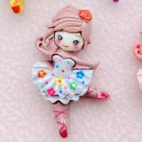 10 Pcs Figuras De Ballet Kawaii En Resina Para Manualidades Y Joyería Regalo Para Niños Accesorio Para Peinado DIY - details 5