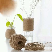 Cordón De Jute Natural Para DIY Artesanía Empaquetado De Regalos Jardín Boda Decoración De Gato Subir Cóndido Vintage - details 2