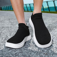 Zapatillas De Dad Con Plataforma Transpirables Para Hombres Verano Almohadilladas Altura Mejorada Zapatillas Deportivas Suaves Para Uso Diario Y Running - details 2