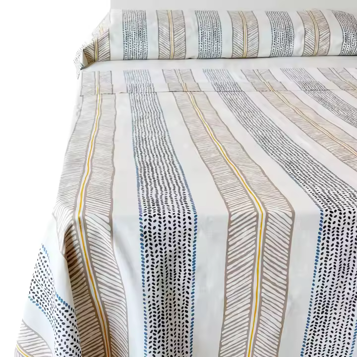Juego de Sábanas Algodón Estampado Stripes – Alo Home - 1