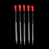 1pc Pipeta De Vidrio Graduado Con Bola De Goma Para Experimentos En Laboratorio Y Escuela Dispensador De Gotas De 0.5ml/1ml/2ml/3ml - details 1