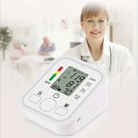 Tensiómetro de Brazo digital , medición precisa de la presión arterial y el pulso, validado clínicamente, Medidor Automático De Presión Arterial Para La Parte Superior Del Brazo, pantalla LCD grande, Con Voz , - details 4