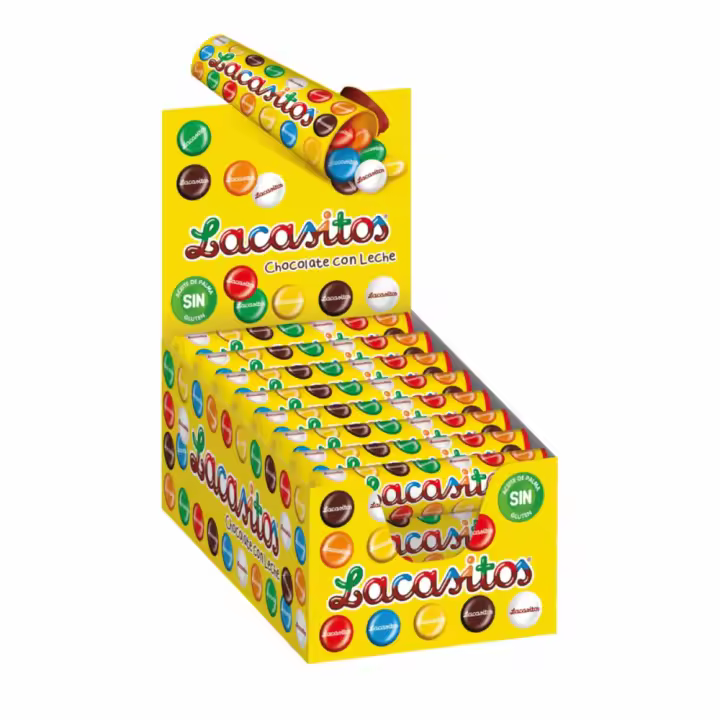 Lacasitos Megatubo Personalizado · 1.5 Kg. - 1
