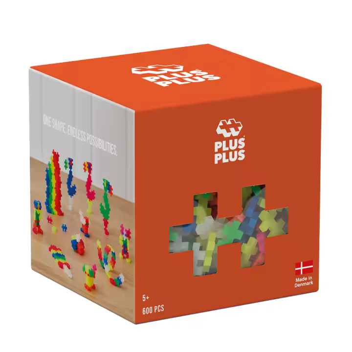 Plus Plus Neón 600 Piezas - Puzzle 2 Años O Más  Rompecabezas Niños  Piezas Construcción Niños 1 Año O Más  Regalo Niño 1 Año  Juguetes 1 Año O Más  600 Piezas - 1