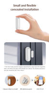 Sensor De Alarma Para Puerta Y Ventana Inteligente Tuya WiFi Compatible Con Alexa Y Google Home Detector De Apertura Y Cierre Para Seguridad Del Hogar - details 5