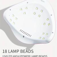 Lámpara De Secado De Uñas UV LED 54W Máquina De Fototerapia Profesional Para Esmalte De Gel Herramienta De Manicura En Salón Equipamiento De Uñas - details 5