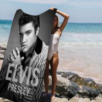 Toalla De Microfibra E-Elvis Presley Absorbente Y Secado Rápido Toalla De Playa Suave Para Yoga Natación Camping Senderismo Tamaño 76x182 Cm - details 4