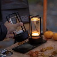 Lámpara De Mesa LED De Cristal Recargable Táctil Para Decoración De Habitación Y Escritorio Lámpara Nocturna Para Dormitorio Y Restaurante - details 3