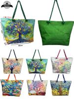 MEJORADA KD-2307 Bolso de Playa-Tote Bag Grande 60x40x20CM con Estampado de Árbol de la Vida y Colores Vibrantes, Ideal para Playa y Vacaciones - details 0