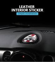 Cubierta De Parche De Cuero Para Salida De Aire Central Mini Cooper F54 Clubman F55 Hardtop F56 Alcachofa Dedicada Para Automóvil - details 0