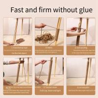 Cuerda De Sisal Natural Para Gatos 20/50M 4/6/8MM Herramienta Para Artesanía DIY Protector De Muebles Antirrascas Poste De Rasguño Arbolito De Gatos - details 0