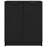 Cabinet para zapatos vidaXL Negro Roble 59x35x70 cm Madera elaborada - details 5
