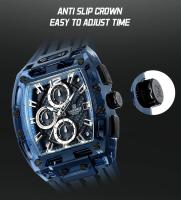 Reloj De Pulsera Deportivo NAVIFORCE NF7105 Para Hombres Con Banda De Silicona Resistente Al Agua Y Luminosidad Fecha Calendario Completo - details 13