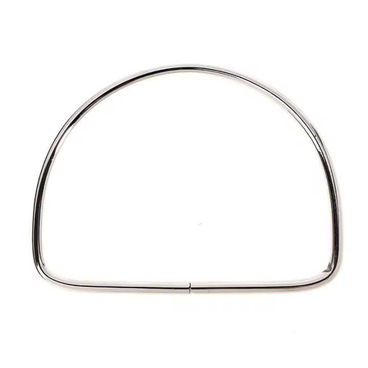 Anillo De Hierro Metálico Para Mujer Accesorios De Bolso De Manija De Círculo Grande Irrompible Herramientas De Repuesto Para Bolsos - 1