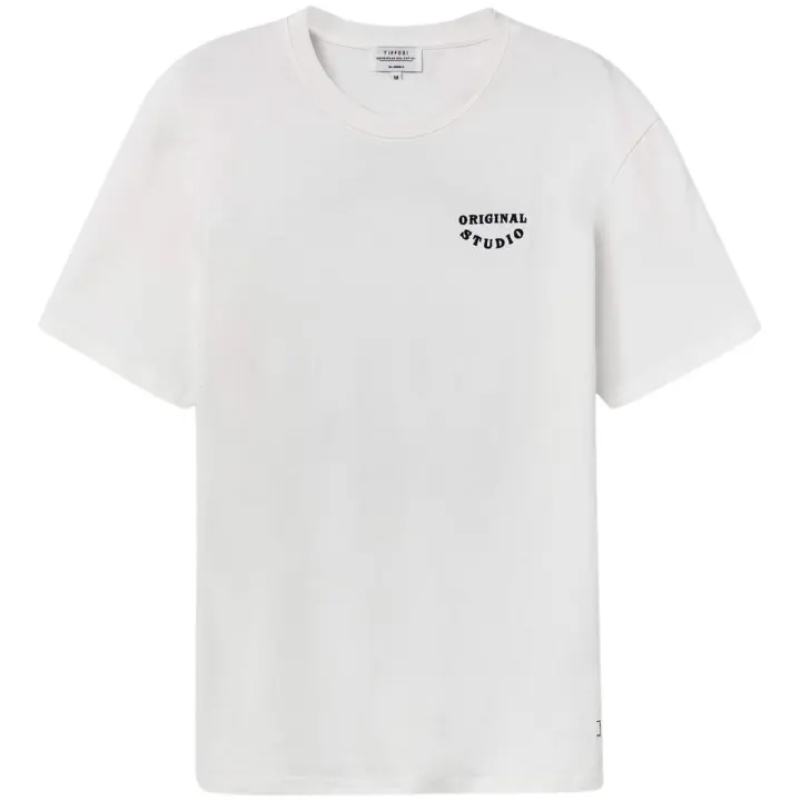 Camiseta de Manga Corta Tiffosi  para hombre en color blanco - 1
